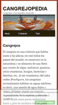Mobile Screenshot of cangrejopedia.com